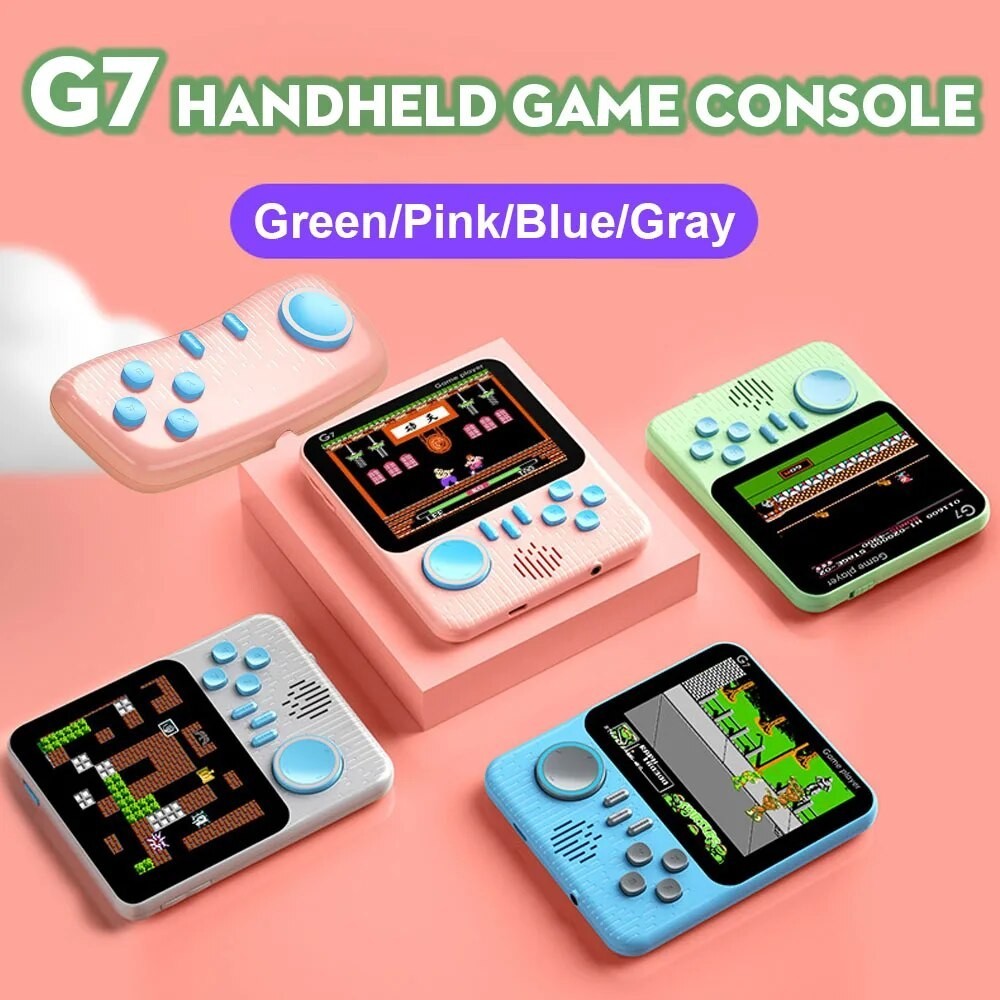 G7 Handheld Game Console 3.5 inch Screen Retro Video Player 666 in 1 ...