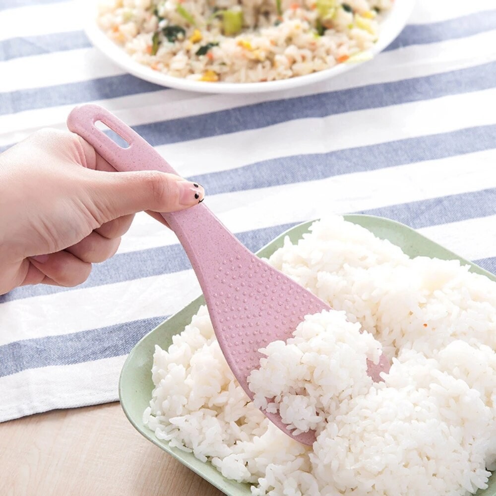 Plastic Rices Serving Spoons Household Rice Spoon Rice CookerRice ...