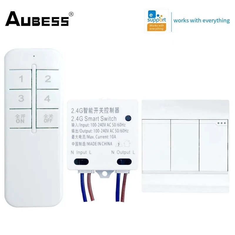 eWeLink Smart Home Remote Switch BASIC-2.4G DIY Smart Switch APP ...