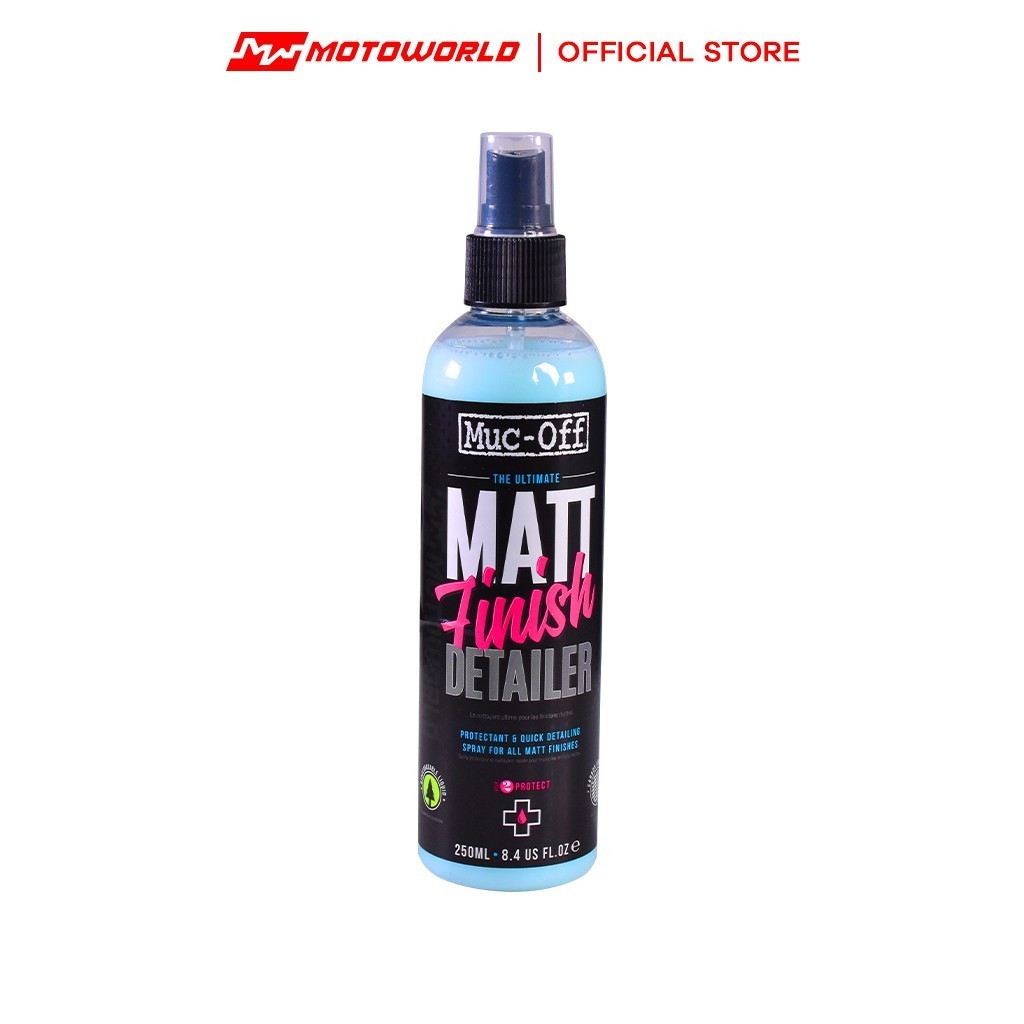 MucOff Motorcycle Cleaner 20004 Matt Finish Detailer (250ML) Shopee