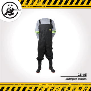 hot sale】 Jumper Boots Heavy Duty Waterproof Overalls