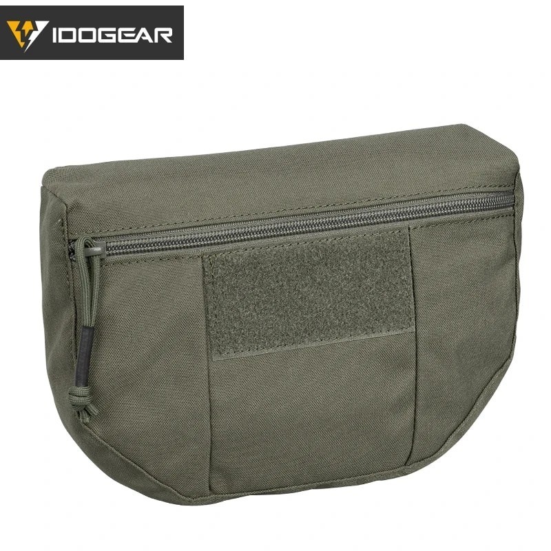 IDOGEAR POCHETTE À Rabat Avant Tactique Avec Poche Mag Poche Kangourou Ensemble EUR 39,48