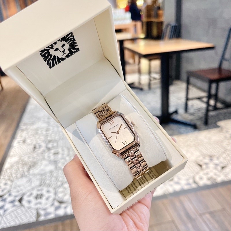 AK Klein Women's Watch with Metal Strap, Rose Gold AK/3774RGRG | Shopee ...