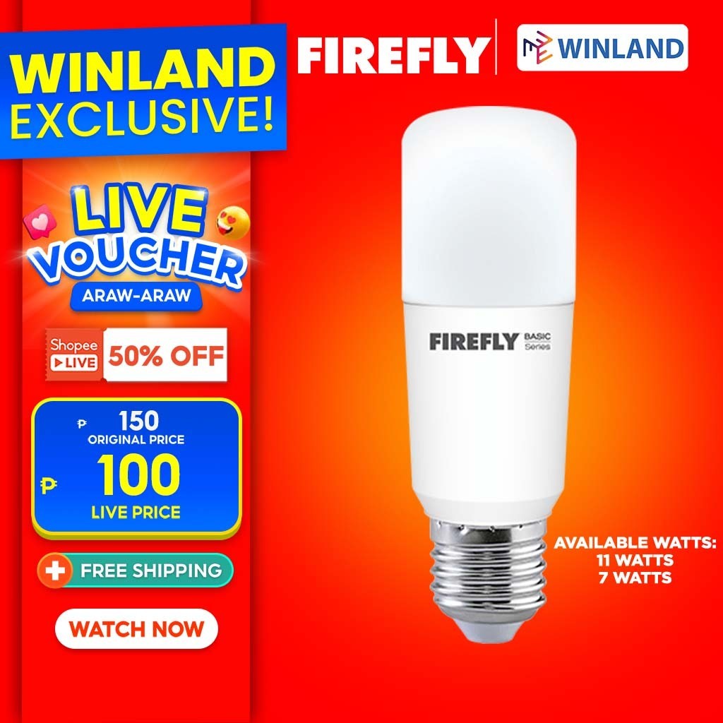 Firefly by Winland LED Tubular Bulb Environment Friendly w/ Stands ...