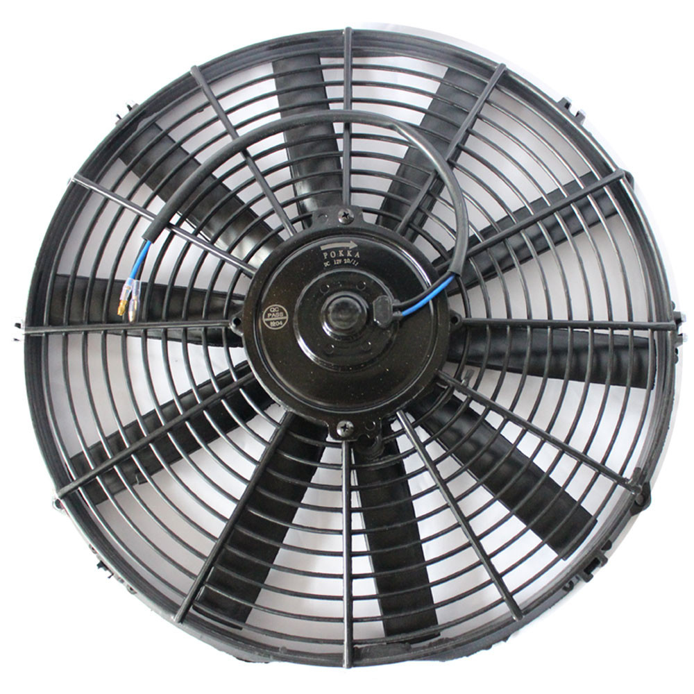 POKKA 14 Inch Car Radiator Fan Air Conditioning 80W Electrical Fan Auto 12V Radiator Fan