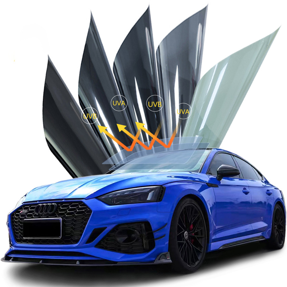 Customized Versatile Black Blue Anti Solar Control Tinting Film For ...