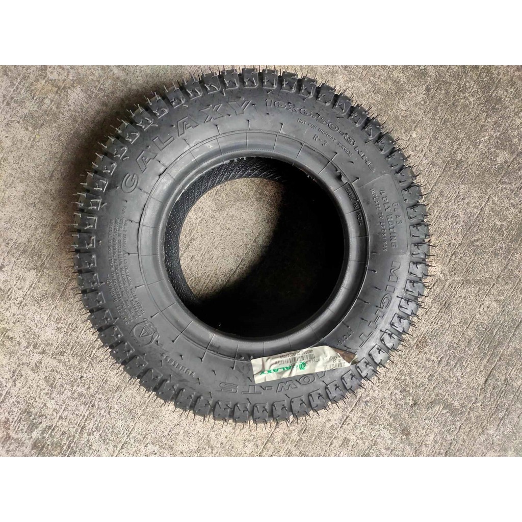 16x6.50-8 4PR Alliance/Galaxy Tubeless Tire India | Mighty Mow (16x6.5 ...