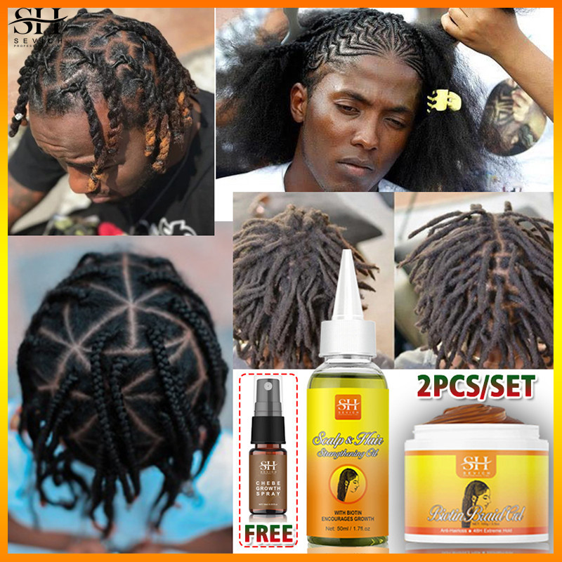 African Antiitch Hair Growth Braid Oil Moisturizing Anti Hair Loss