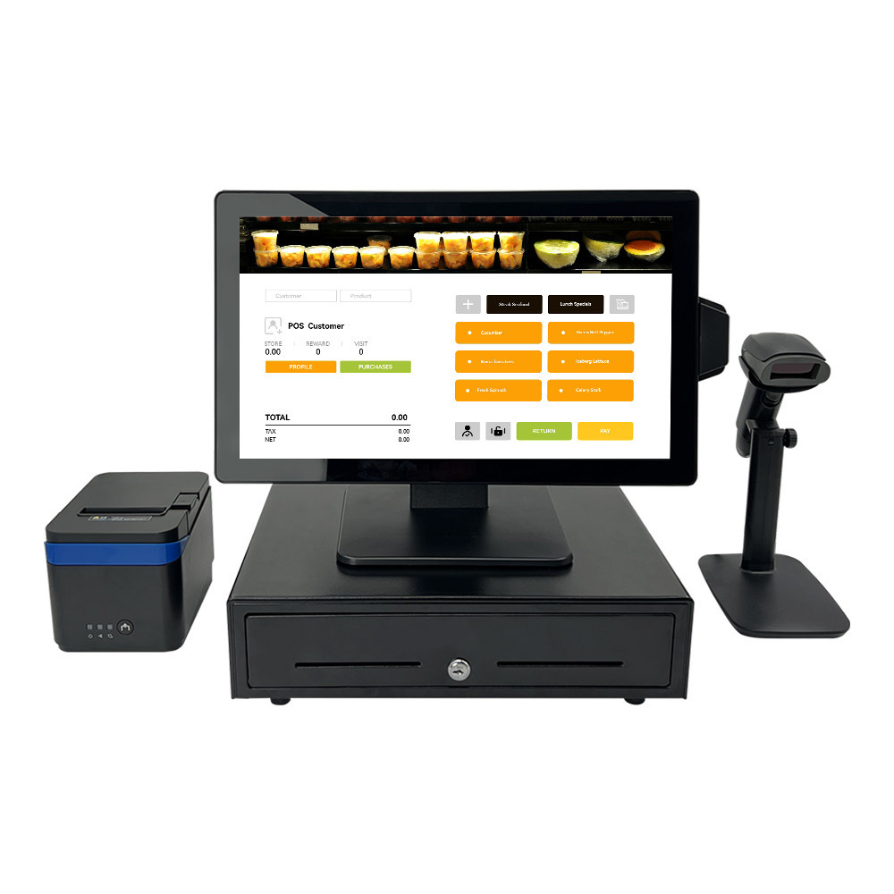 TouchDisplays 18.5 Inch windows android desktop online terminal pos ...