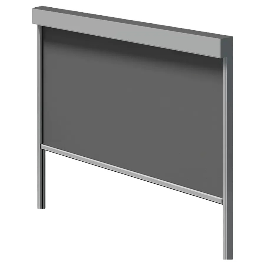 Smart Control Waterproof Windproof Curtain Ziptrack motorized Blind