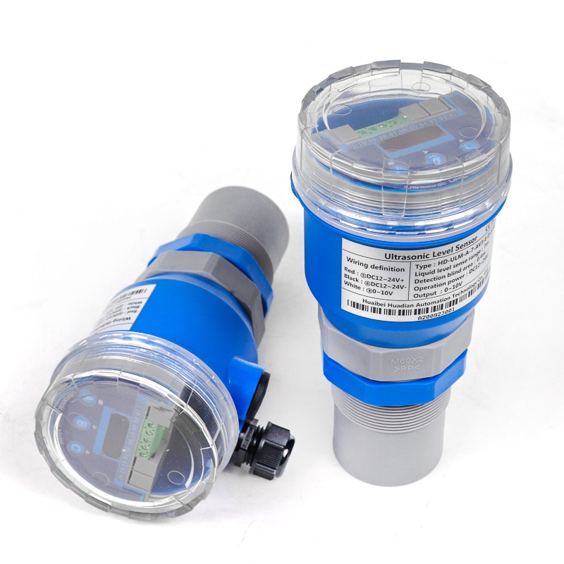 fuel oil level gauge tank level sensor ultlrasonic level meter rs485 ...