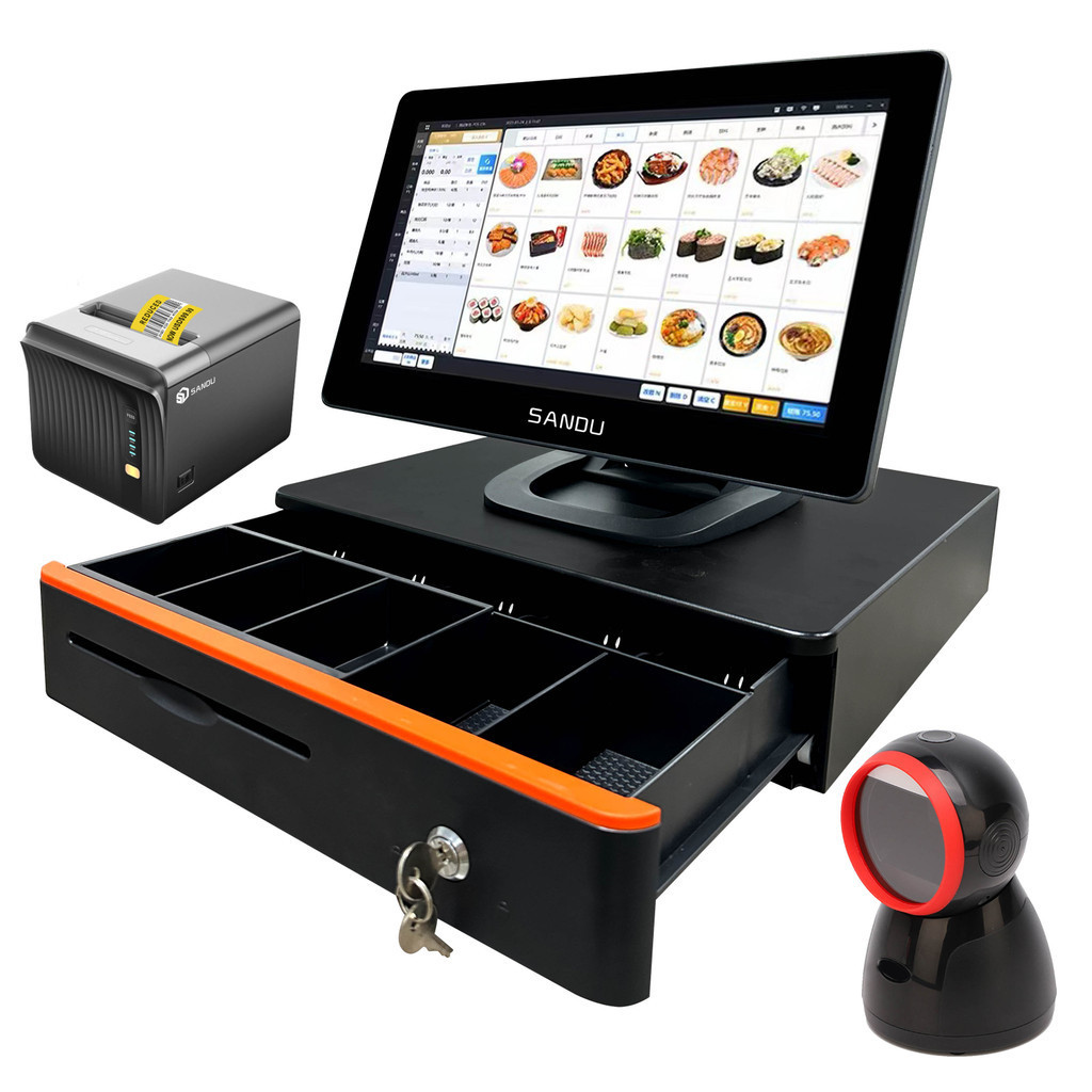 Pos manufacturers full set all in one pos system cash registers Genuine ...