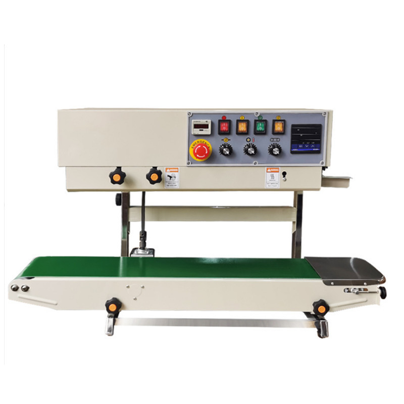 Vertical Type Continuous heat sealing Machine Band Sealer with height ...