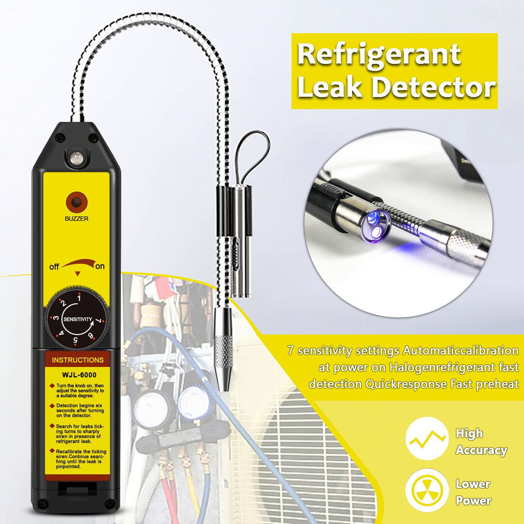 New Listing Wjl Freon Leak Detector Halogen Leak Detector