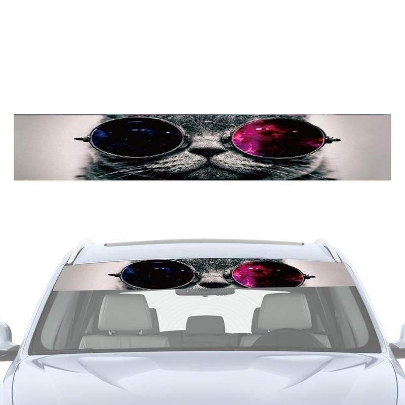 ☄Cat Eye Stickers for Car Eyes Peeking Sticker Styling Funny Waterproof ...