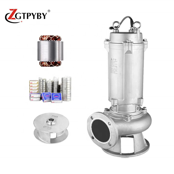 centrifugal stainless steel 316 sewage pump anti-corrision submersible ...