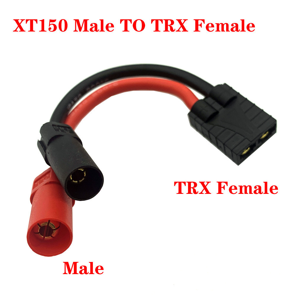 EC5 TRX to AS150 XT60 Male/Female Plug Connector conversion wire 12AWG ...