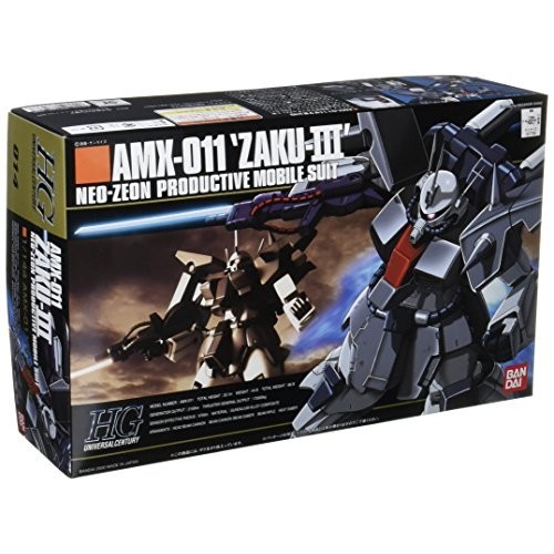 HGUC AMX-011 Zaku III 1/144 - Model Kit Gundam main image 0