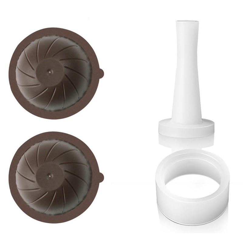 ☍Reusable Coffee Capsule Cup Filter For Nespresso Vertuo Refillable