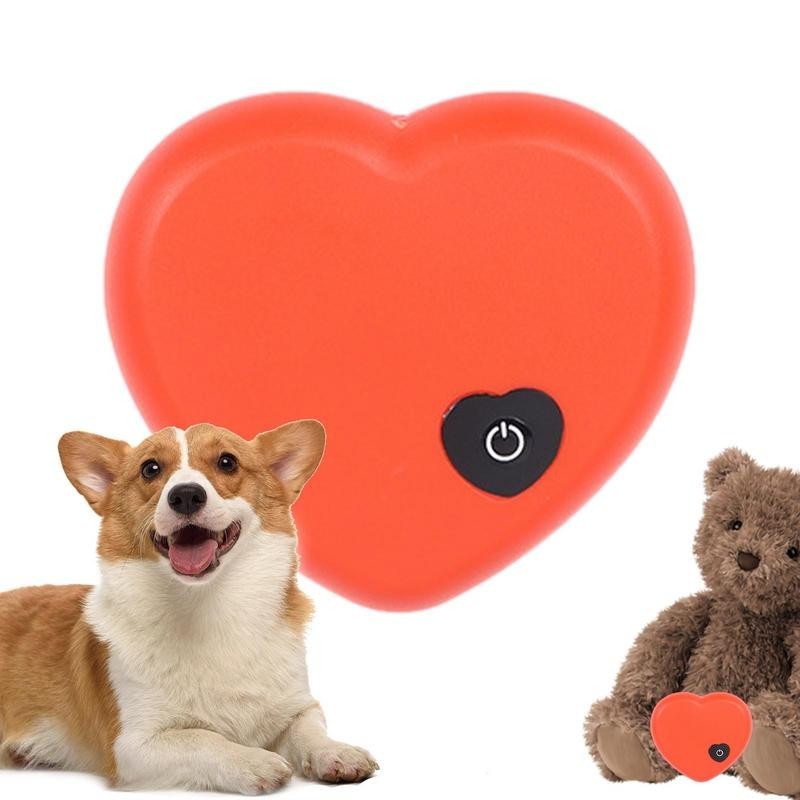 ⚡Soothing Pet Heartbeat Toy Puppy Behavioral Training Toy Sleep Snuggle Heartbeat Anxiety Aid Re