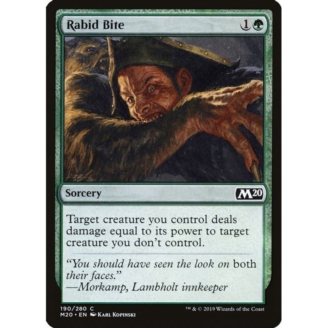 Rabid Bite - Magic The Gathering (MTG) | Shopee Philippines