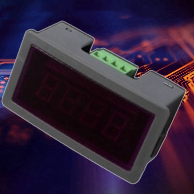 ♣PLC LED Display Module DC7-36V RS485 4-Bit Serial Port Meter For ...