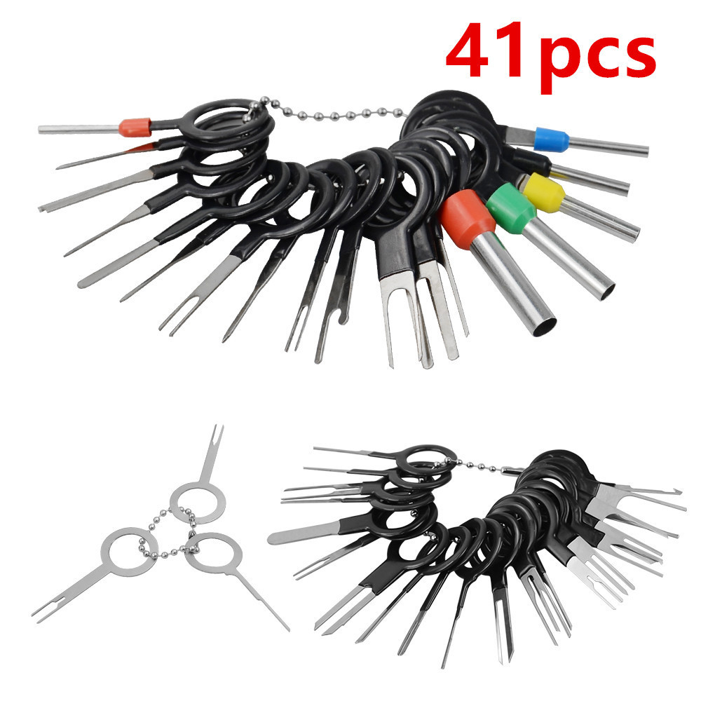 ⓞ3/8/18/38/41pcs Car Terminal Removal Tool Wire Plug Connector ...
