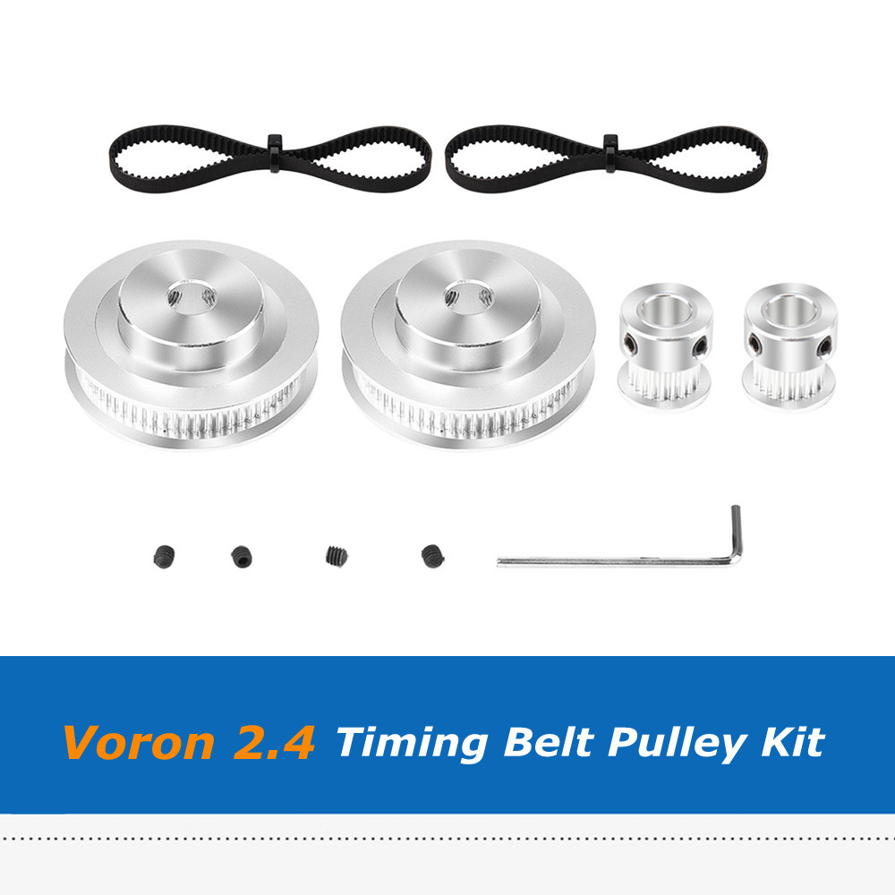 유Sales Voron V2.4 GT2 200mm Length Close Timing Belt + 60 Teeth 20 ...