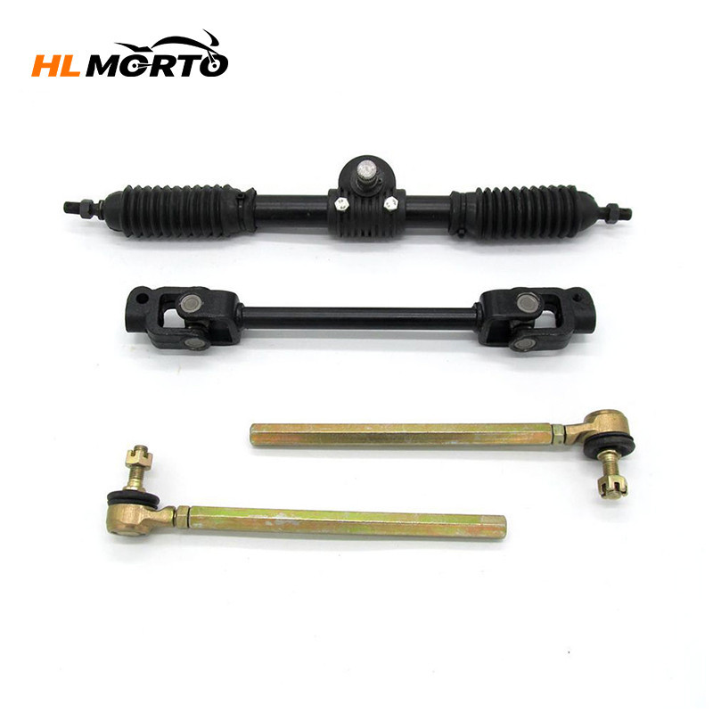 Power Steering Gear Shaft Rack Pinion Tie Rod Rack Assembly For Go Kart ...