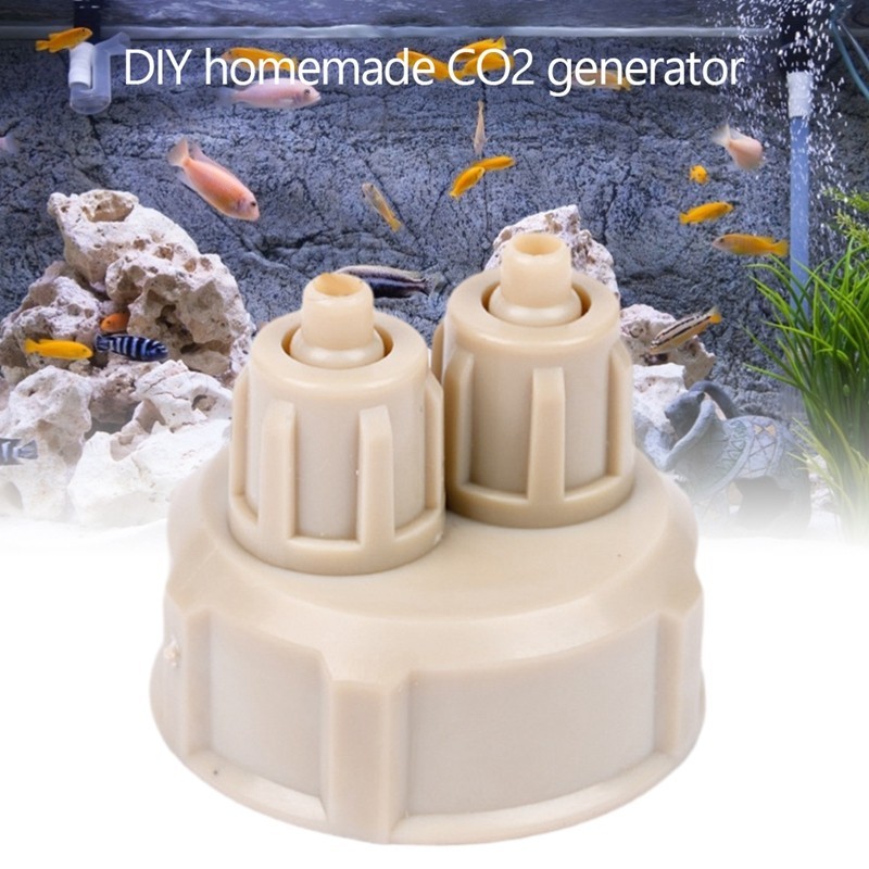 ☈Aquarium CO2 System Generator Bottle Cap Fish Tank Plant Air