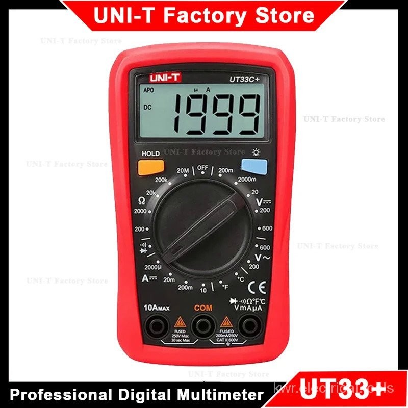 @UNI-T UT33A UT33B UT33C UT33D Mini Multimeter Professional Digital ...