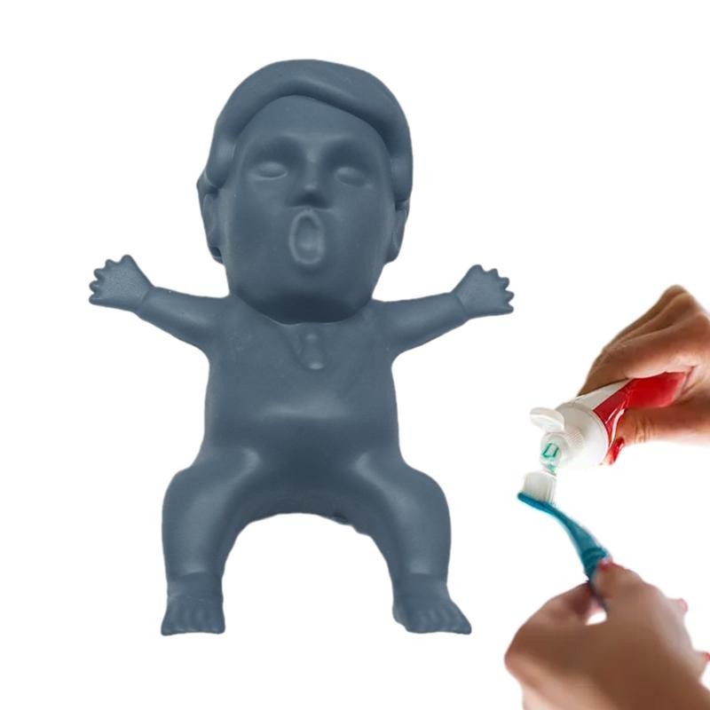Toothpaste Topper Funny Silicone Fun President's Butt Pump Lid Cover ...