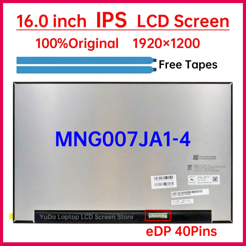 ⚜16 inch IPS Laptop LCD Screen MNG007JA1-4 For Lenovo Legion 5 Pro ...