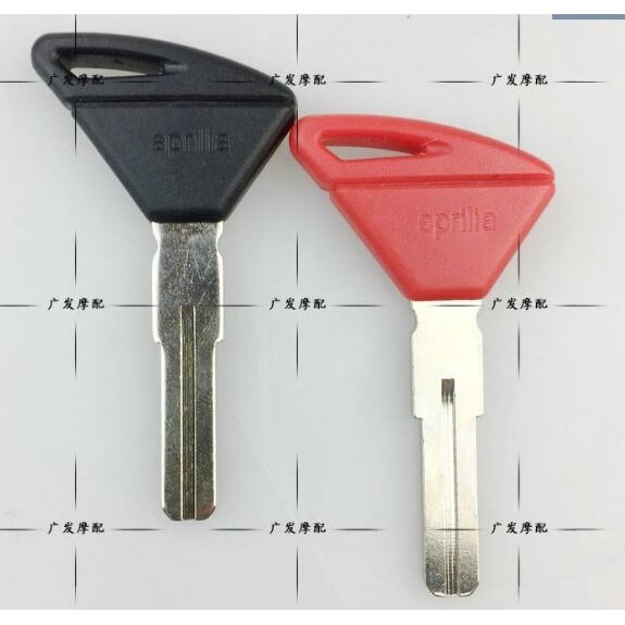 -For Motorcycle keys embryo Uncut Blade Blank Key Fits For Aprilia ...