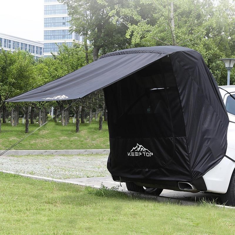 ~Truck Tent Sun Shelter SUV Tent Auto Canopy Portable Camper Trailer ...