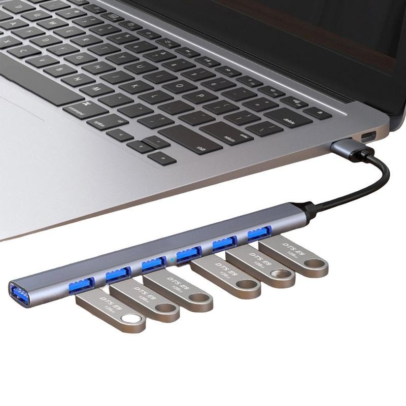 USB Extender Hub USB 3.0 Splitter 7-Port USB Expander 5Gb Fast Data ...