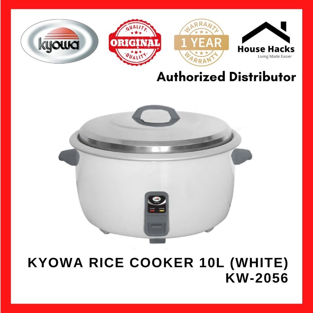 Kyowa Rice Cooker 10L (White) KW-2056 (House Hacks) | Shopee Philippines