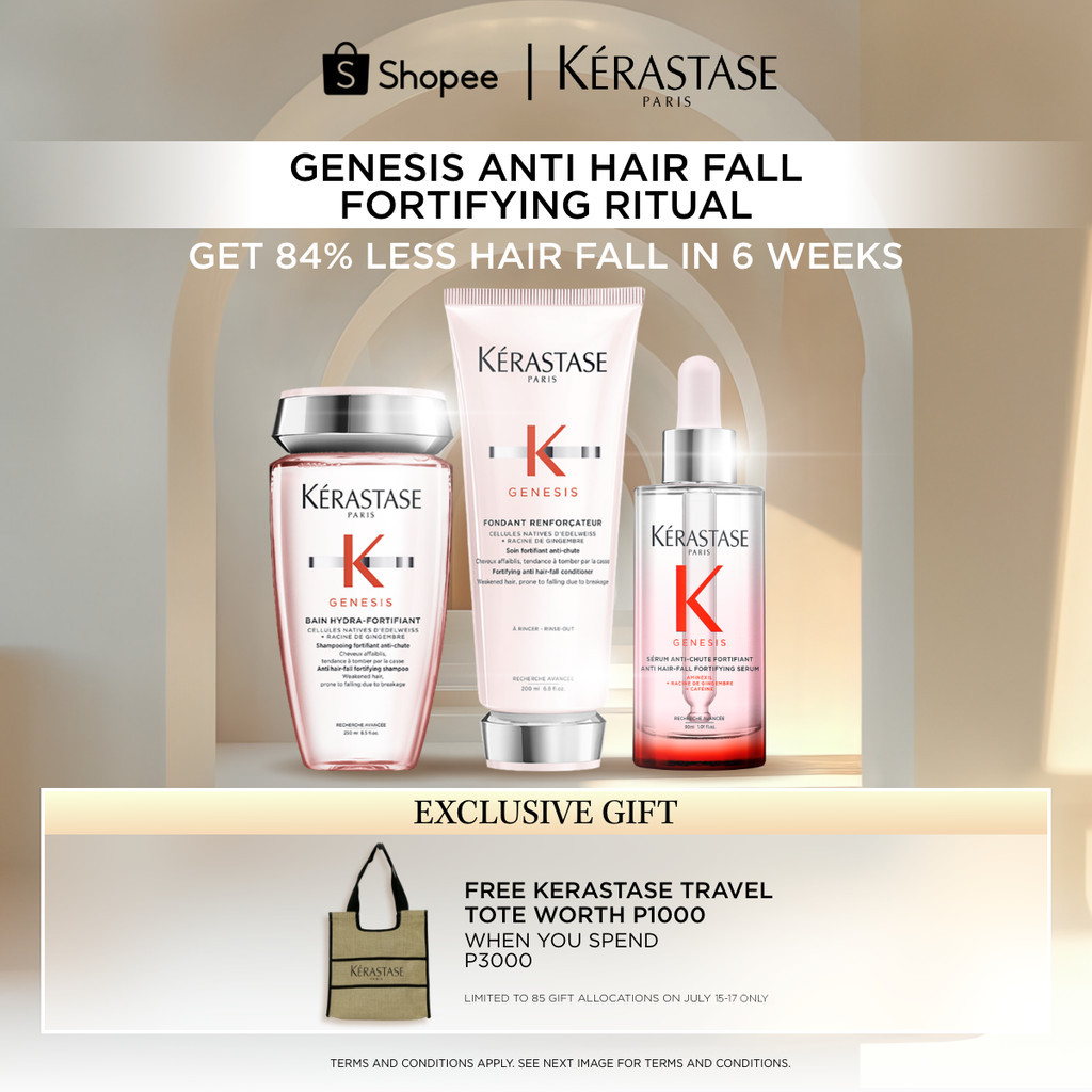 Kérastase Genesis, Fortifying Anti-Hair Fall Mask, For Weakened Hair, With Ginger Root, Masque Reconstituant, 200ml - View #8