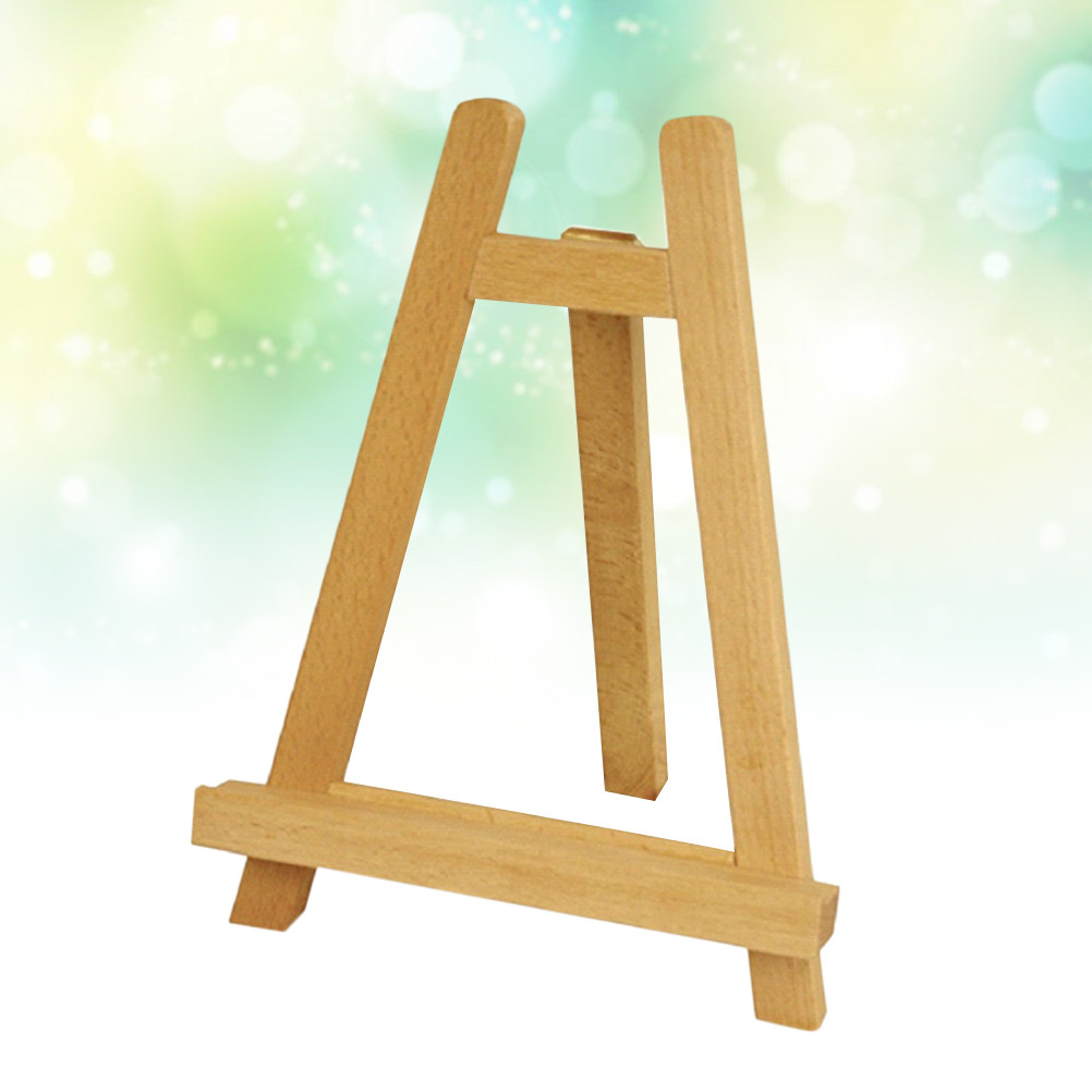 Mini Wood Display Easel Tabletop Easel Artist A-Frame Easel Photo ...
