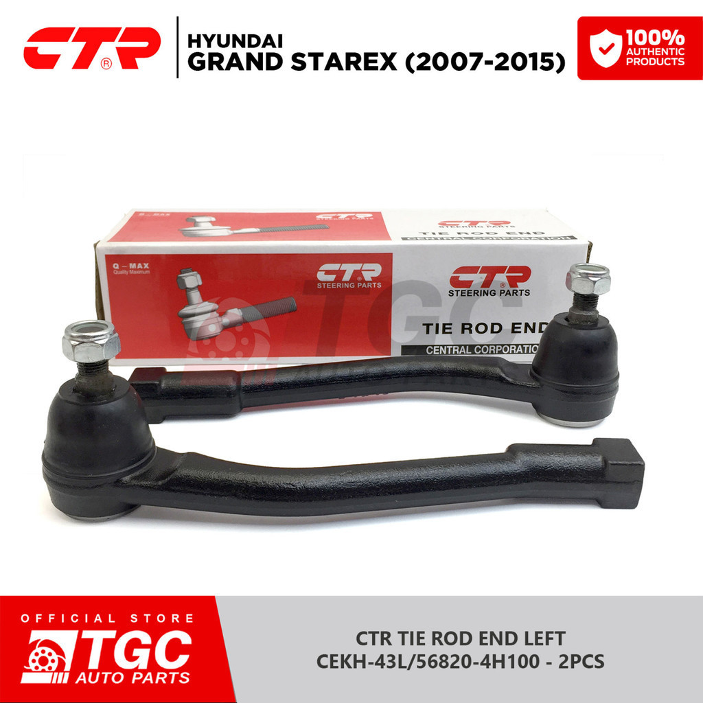 CTR Tie Rod End Left CEKH43L HYUNDAI GRAND STAREX 20072015 1pc