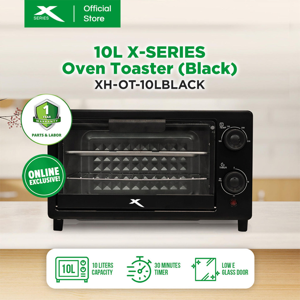 X-SERIES 10L Oven Toaster Zinc Coated Plate Stainless Steel Heating ...