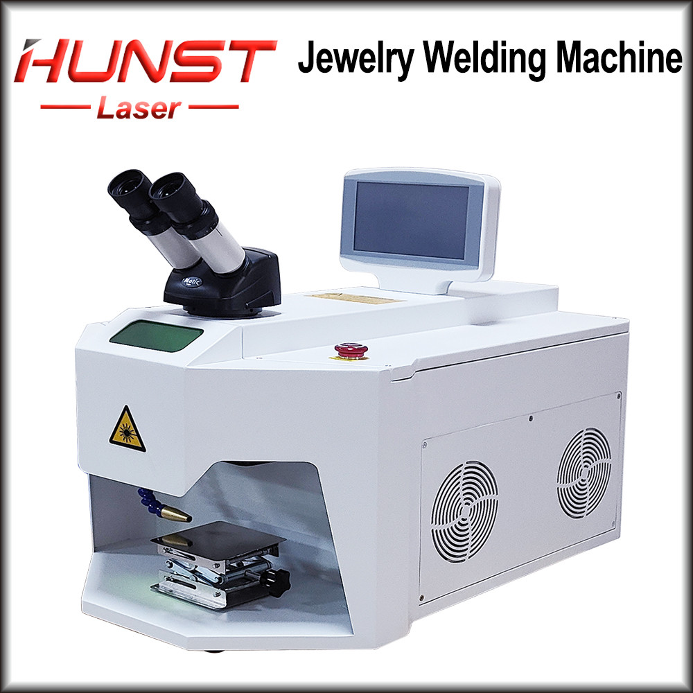 ☑HUNST 200W Jewelry Laser Spot Welding Machine Laser Soldering With HD