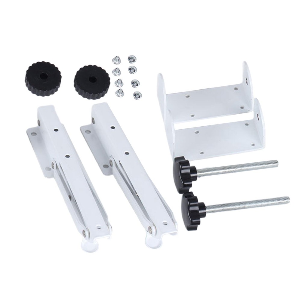 Keyboard Tray Bracket Set Hardware Folding for Desktop Computer Stand