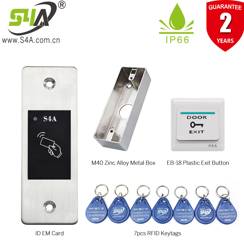 】S4A IP66 Waterproof Metal Case Door lock Access Control scanner RFID ...