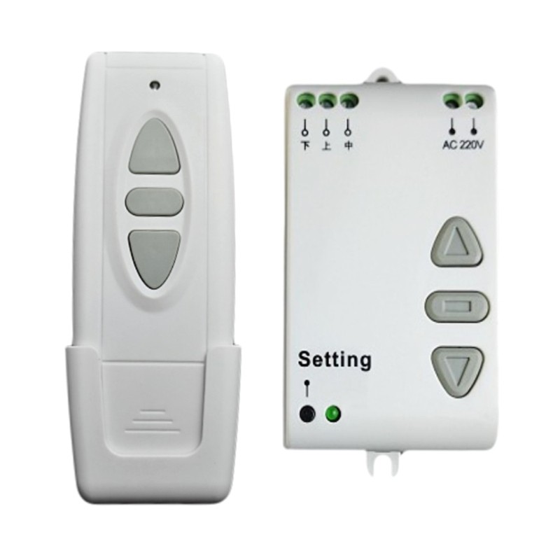 ♨Motor Wireless Remote Control Switches AC220V High Power Roller ...