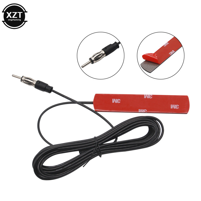 유Universal 4M Auto Car Radio TV FM Antenna Signal Amp Amplifier Marine ...