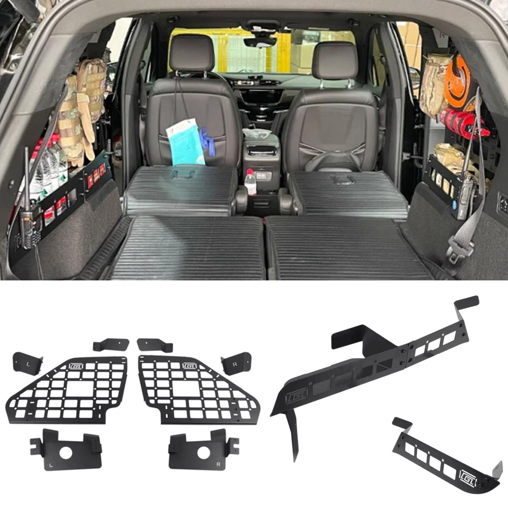 ☇CGZ Molle Panel for Cadillac XT6 2020 2021 2022 2023 Trunk Side Molle