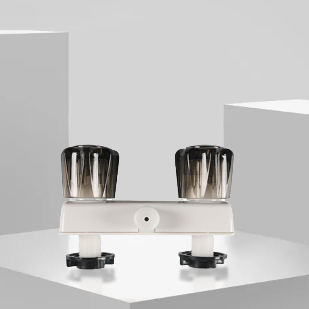 【RV Shower Faucet with Dual Knobs Camper Shower Faucet Replacement RV