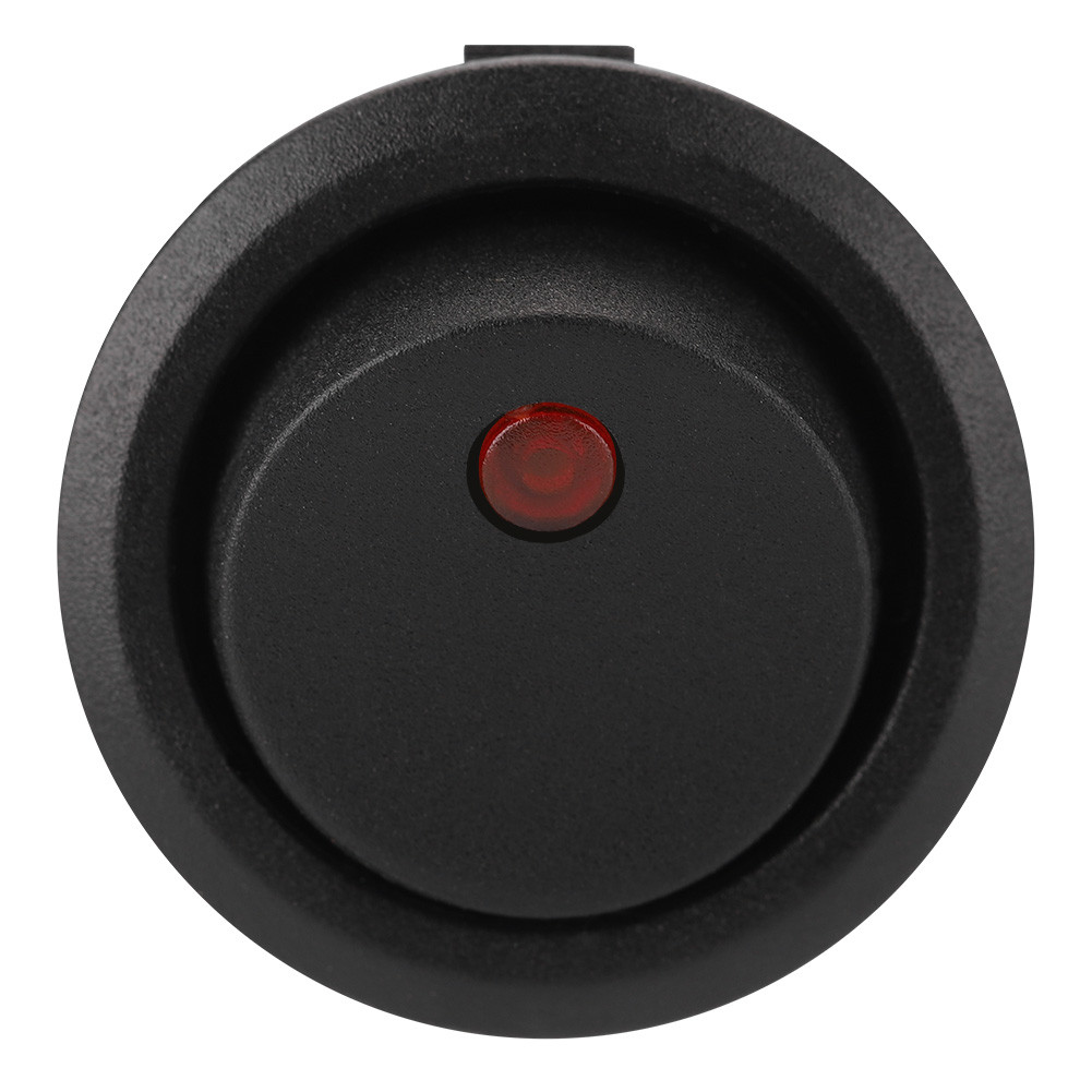 Automotive Electrical Round On/Off Spst Switch 12v For Car Van Dash ...