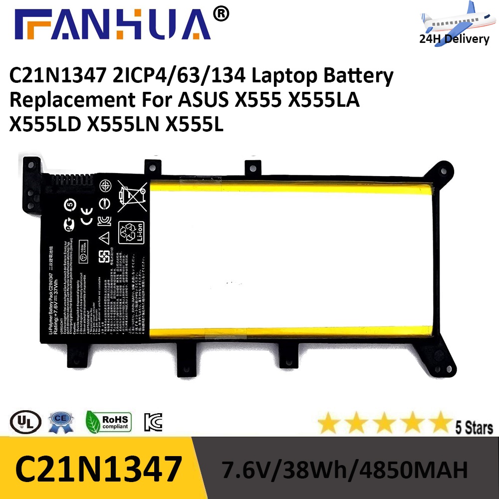 C21N1347 New Laptop Battery For Asus X555 X555LA X555LD X555LN A555L